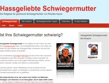 Tablet Screenshot of hassgeliebte-schwiegermutter.de